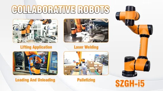 Collaborative Robots China Cobot Technology Suppliers Robot Manipulator CNC Robot Arm and Industrial 6 Axis Robot Szgh