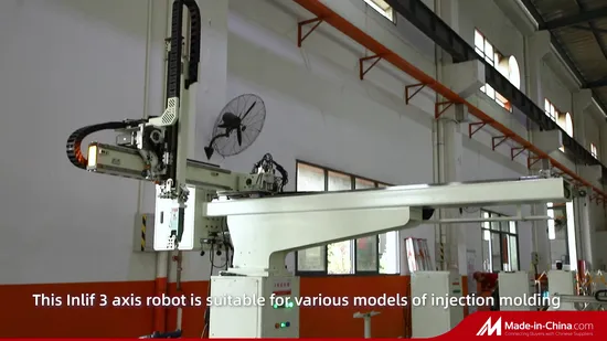 3axis 1000mm Servo Injection Robot for 200